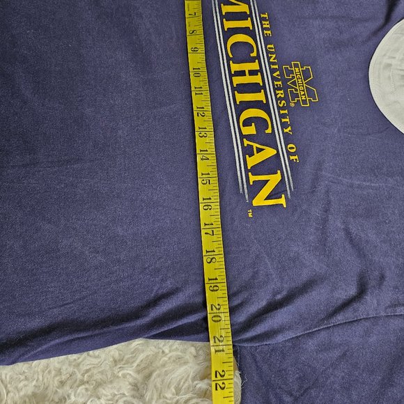 Vintage Michigan Wolverines Men's T Shirt XL - Picture 4 of 6
